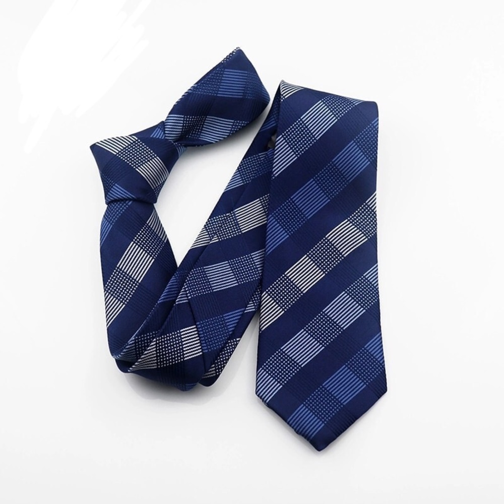 Classic Formal Polyester Tie For Men - Picture 1 of 3